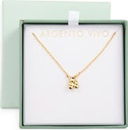 ARGENTO VIVO Teddy Pendant Necklace