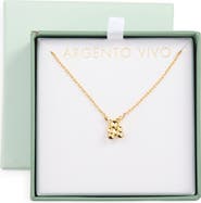 ARGENTO VIVO Teddy Pendant Necklace