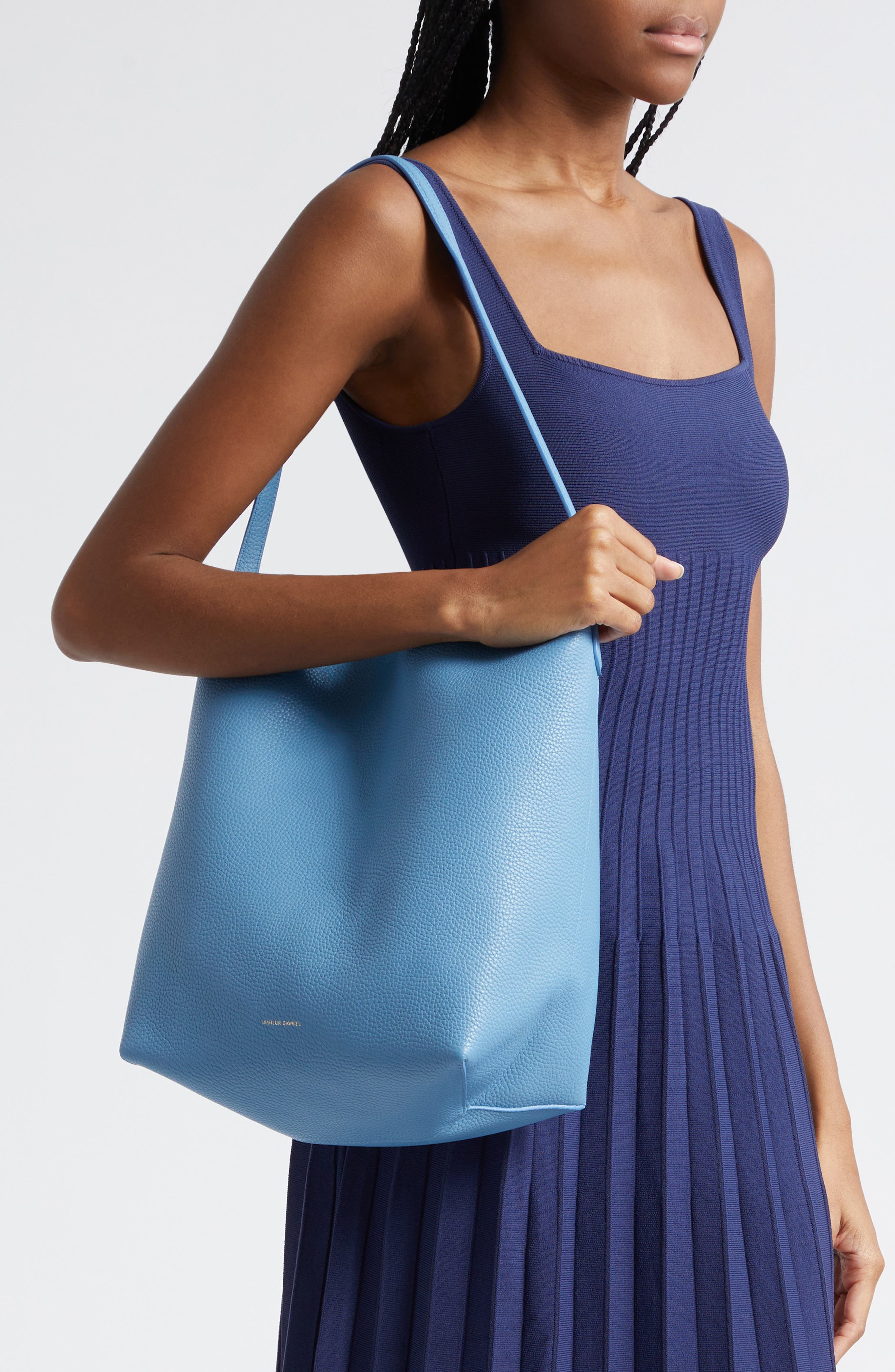 Женские сумки Mansur Gavriel Everyday Cabas Leather Hobo Bag — фото 2
