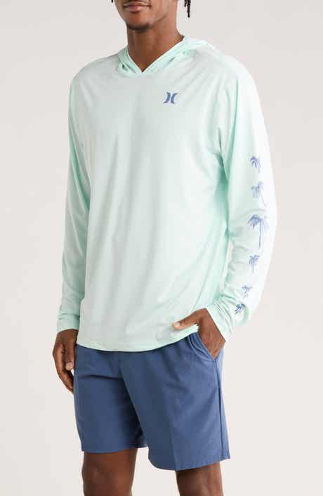 Hurley Iconic Palms Hybrid UPF 50+ Hooded Sun Shirt