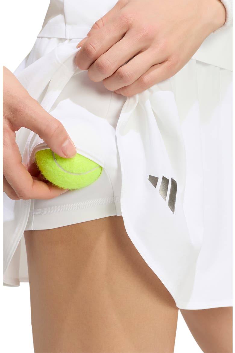 Pro Tennis Miniskirt, Alternate, color, WHITE