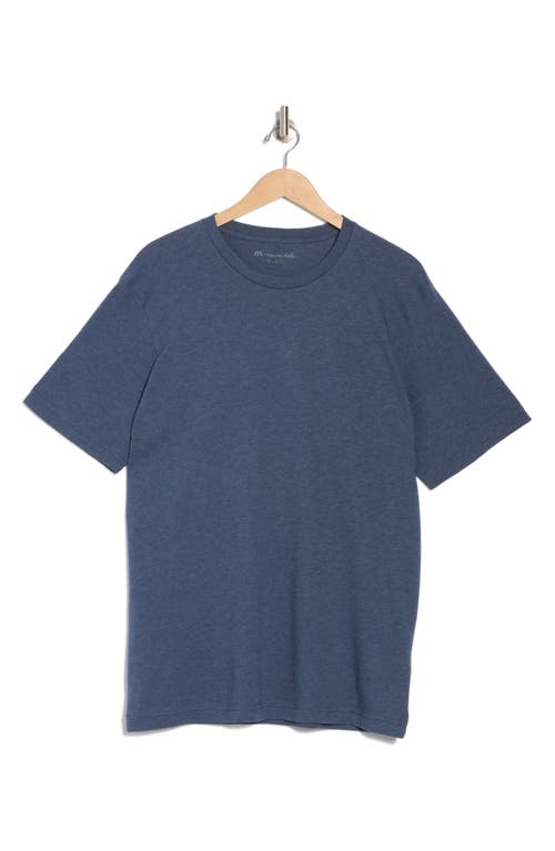 Travismathew Solid Crewneck T-shirt In Blue
