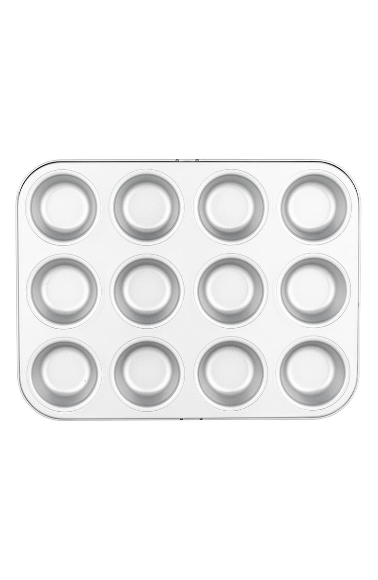 Viking 12 Cup Muffin Pan, Alternate, color, Grey