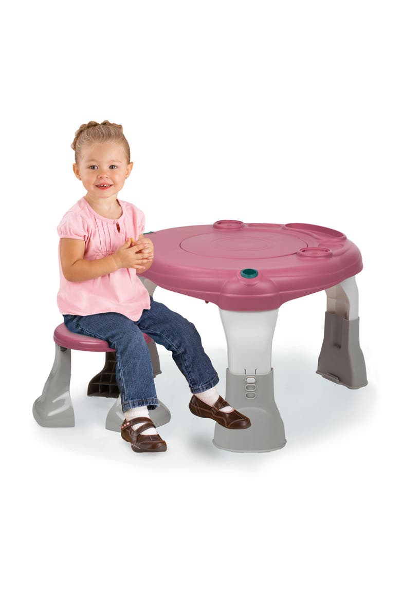 Grow and Go 4-in-1 Stationary Activity Center, Alternate, color, OSLO PINK