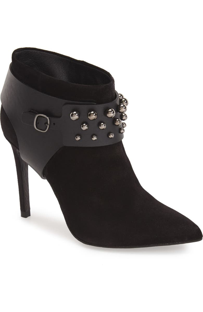 Pedro Garcia 'Andy' Studded Pointy Toe Bootie, Main, color,