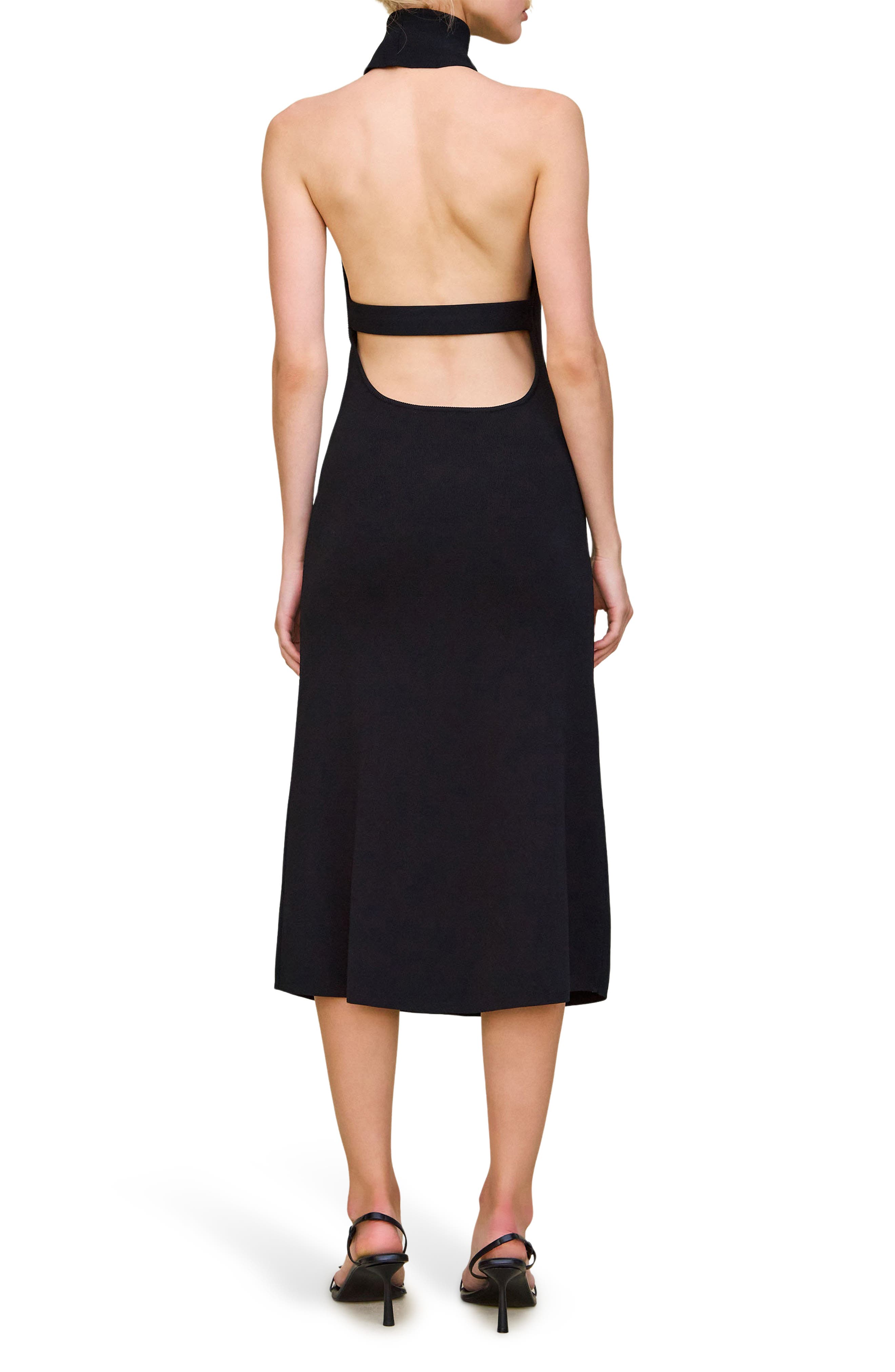Katara Halter Sweater Dress - image 2