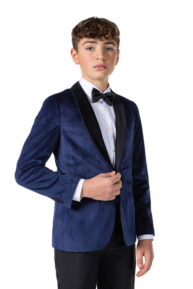 Kids' Dinner Jacket, Main, color, BLUE