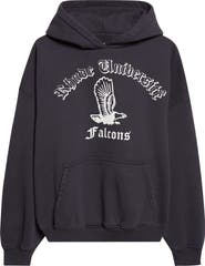 Rhude Collegiate Falcons French Terry Graphic Hoodie
