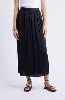 Nordstrom Gathered Midi Skirt