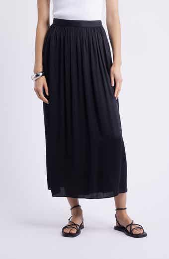 Nordstrom Gathered Midi Skirt