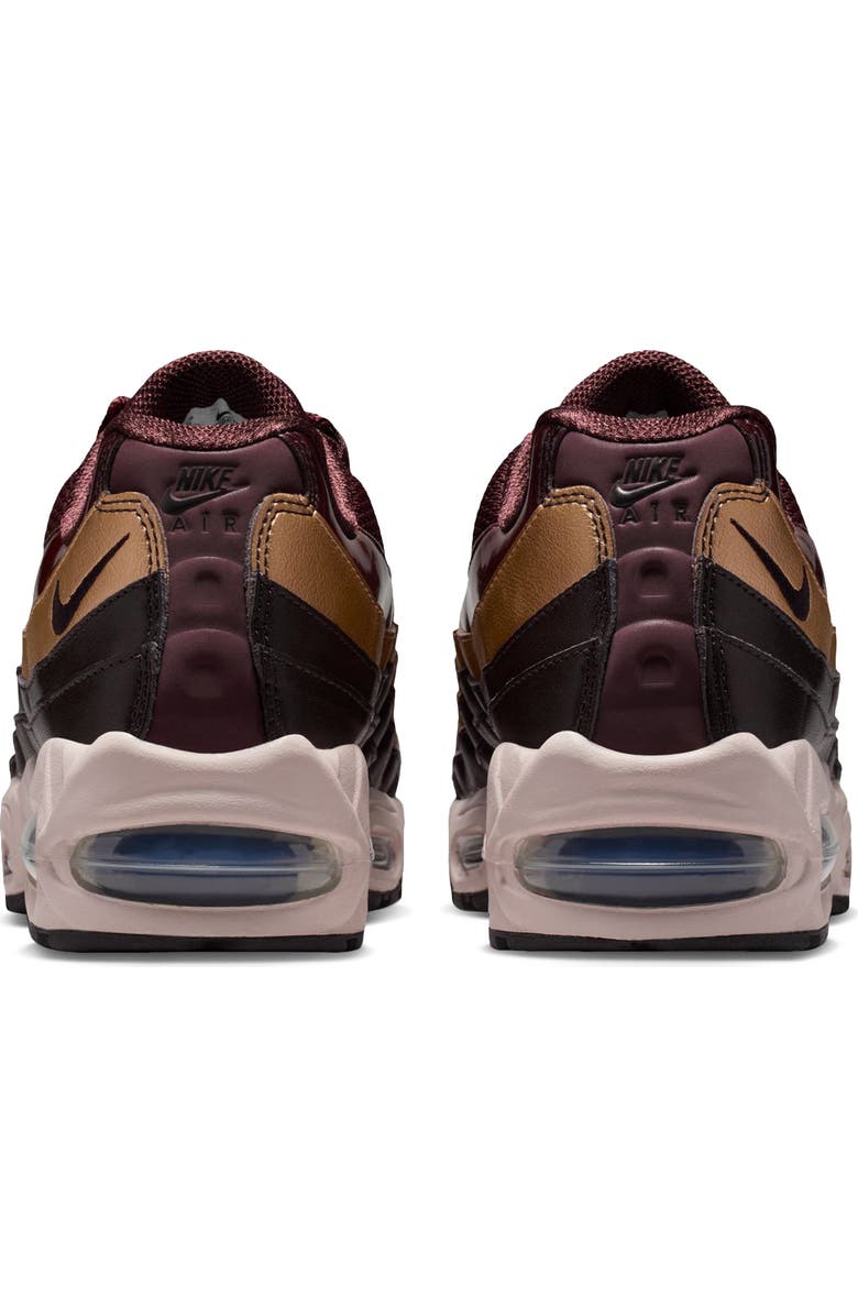 Nike Air Max 95 SE Sneaker, Alternate, color, Burgundy Crush/ Red Bronze