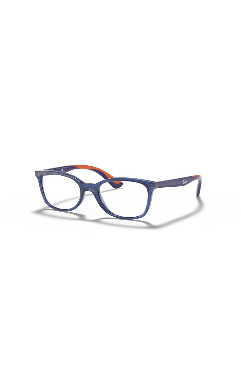 Ray-Ban 47mm Square optical glasses, Main, color, Blue