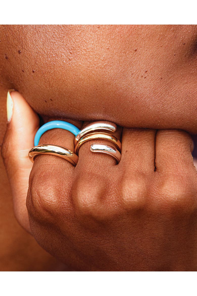 Double Strobe Ring, Alternate, color, Denim