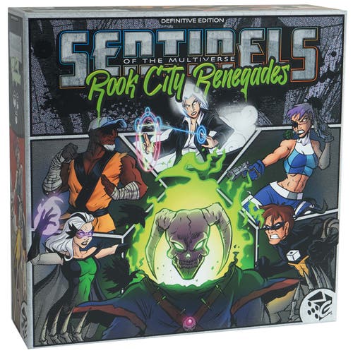 Greater Than Games Sentinels of the Multiverse Rook City Renegades Expansion in Multicolored 