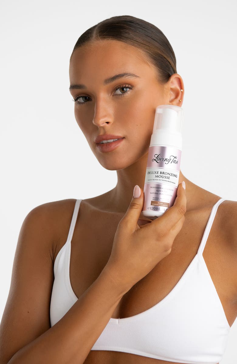 Loving Tan Deluxe Bronzing Mousse Self Tanner, Alternate, color, Dark