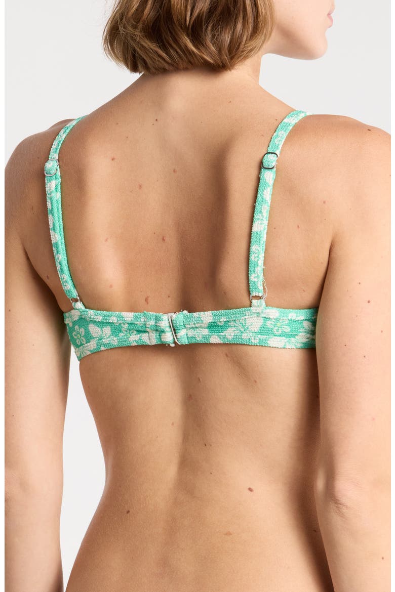 West Coast Underwire Bikini Top, Alternate, color, PALM PARADISE