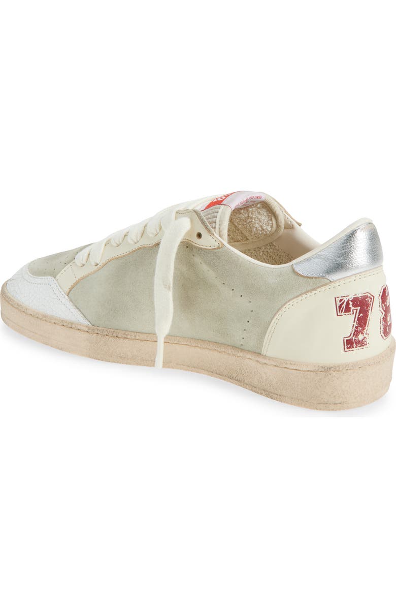 Golden Goose Ball Star Low Top Sneaker, Alternate, color, Grey/White/Beige/Navy