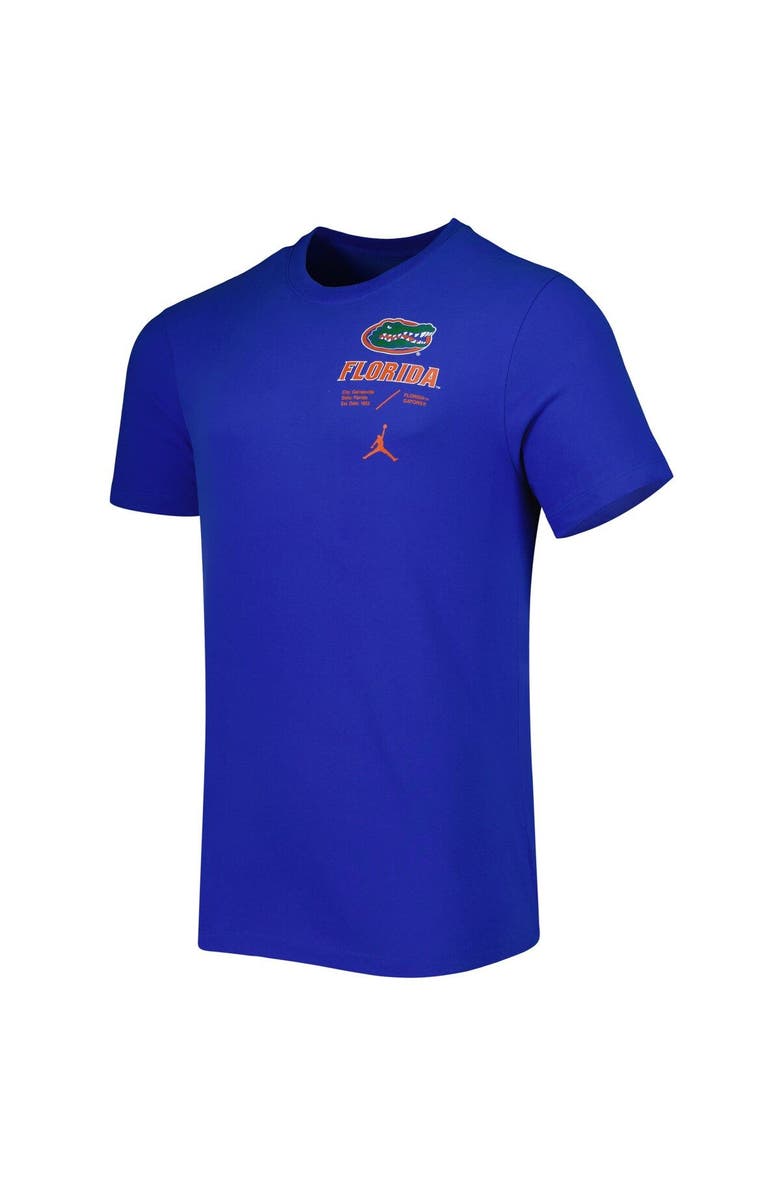 Jordan Brand Men's Jordan Brand Royal Florida Gators Team Practice Performance T-Shirt, Alternate, color, 