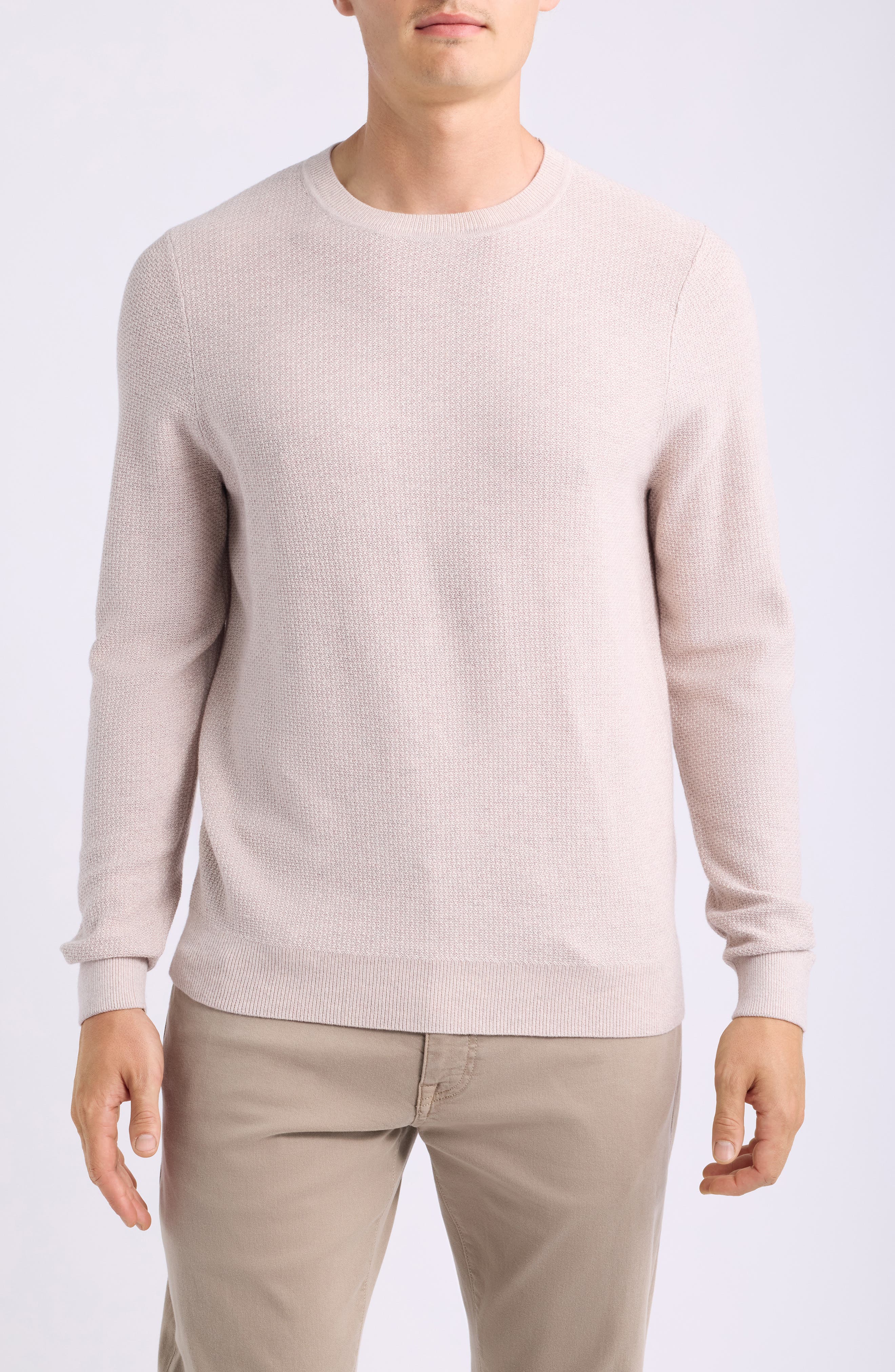 BEIGE IVORY HEATHER