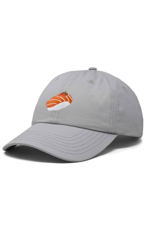 DALIX DALIX SALMON SUSHI EMBROIDERED DAD CAP