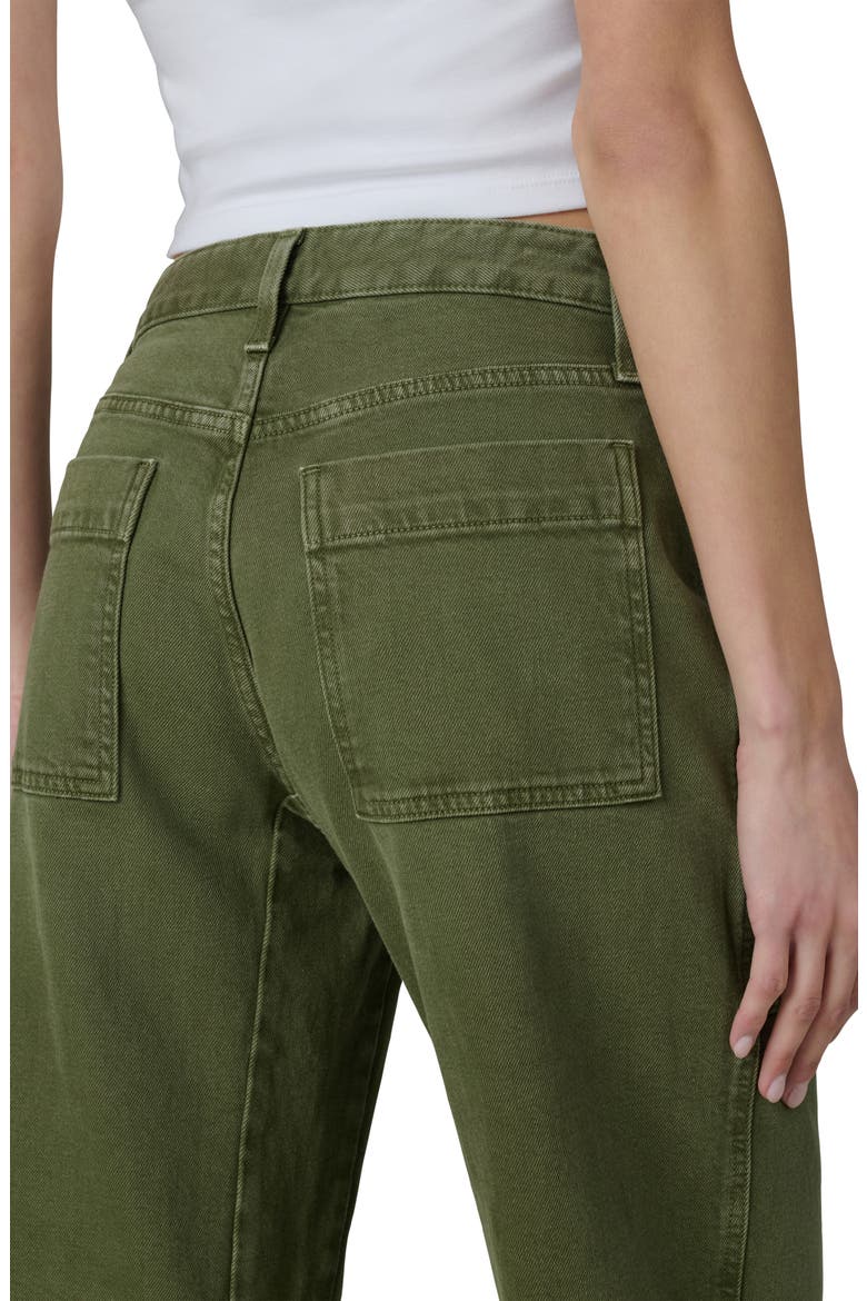The Double Pocket Barrel Leg Jeans, Alternate, color, WINTER MOSS