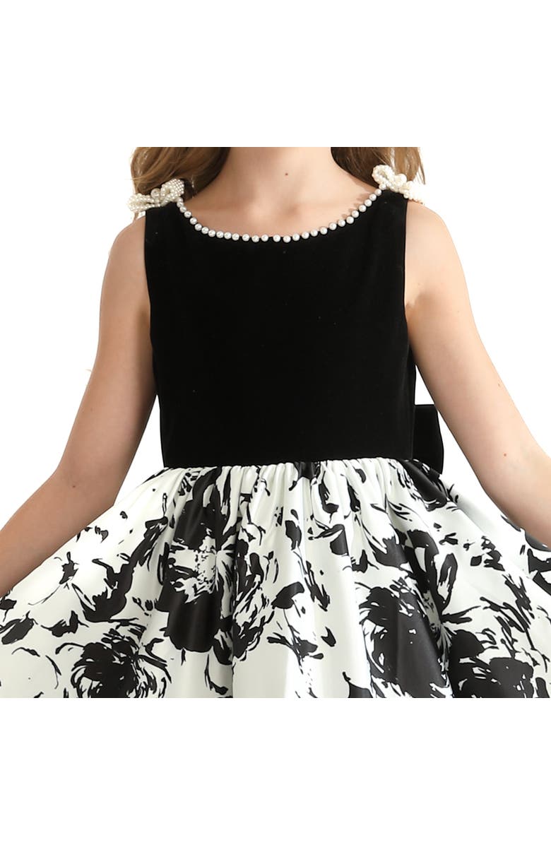 Tulleen Dalmeny Dress, Alternate, color, Black