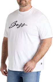 BOSS Big & Tall  Thompson Script T-Shirt