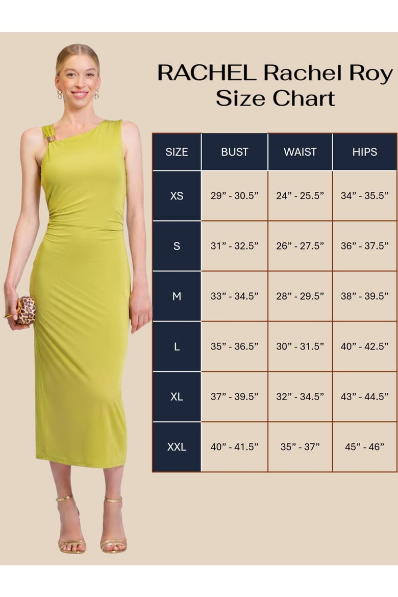 Ivy Asymmetrical Drape Midi Dress, Alternate, color, Green