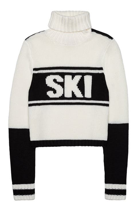 Jade Turtleneck Ski Sweater