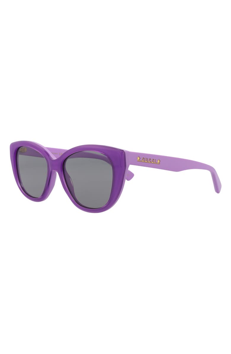 Gucci 54mm Cat Eye Sunglasses, Alternate, color, 