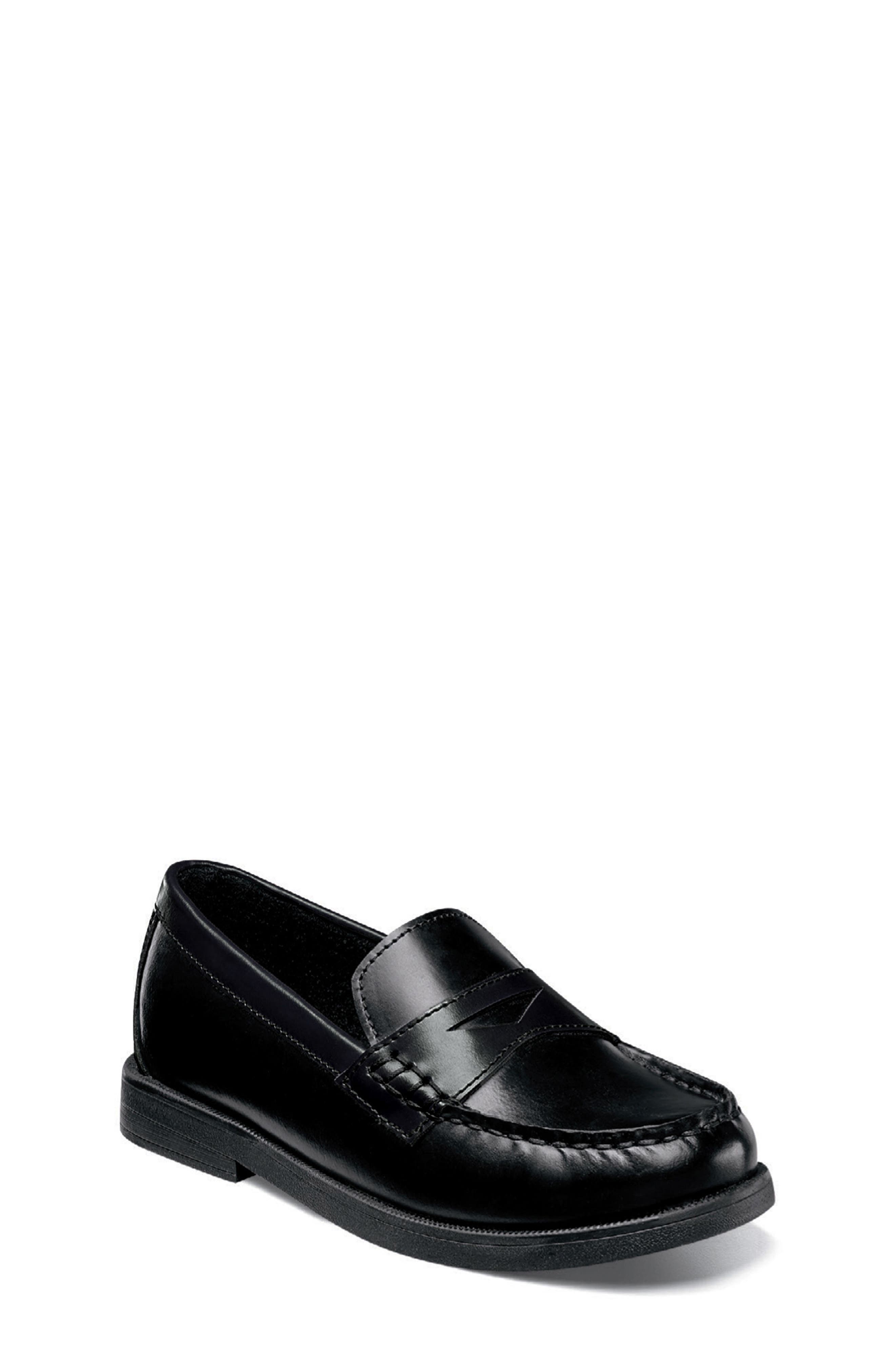 Florsheim 'Croquet' Penny Loafer, Main, color, Black