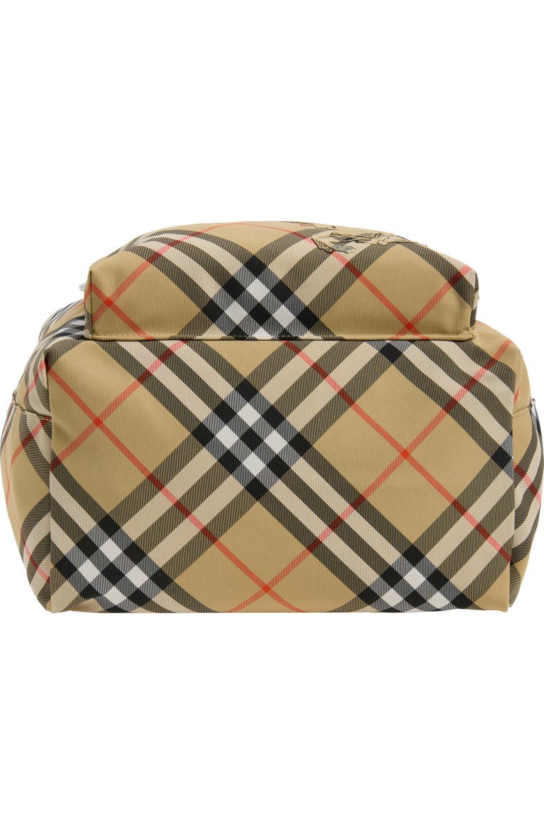 Burberry Classics Check Backpack, Alternate, color, Sand