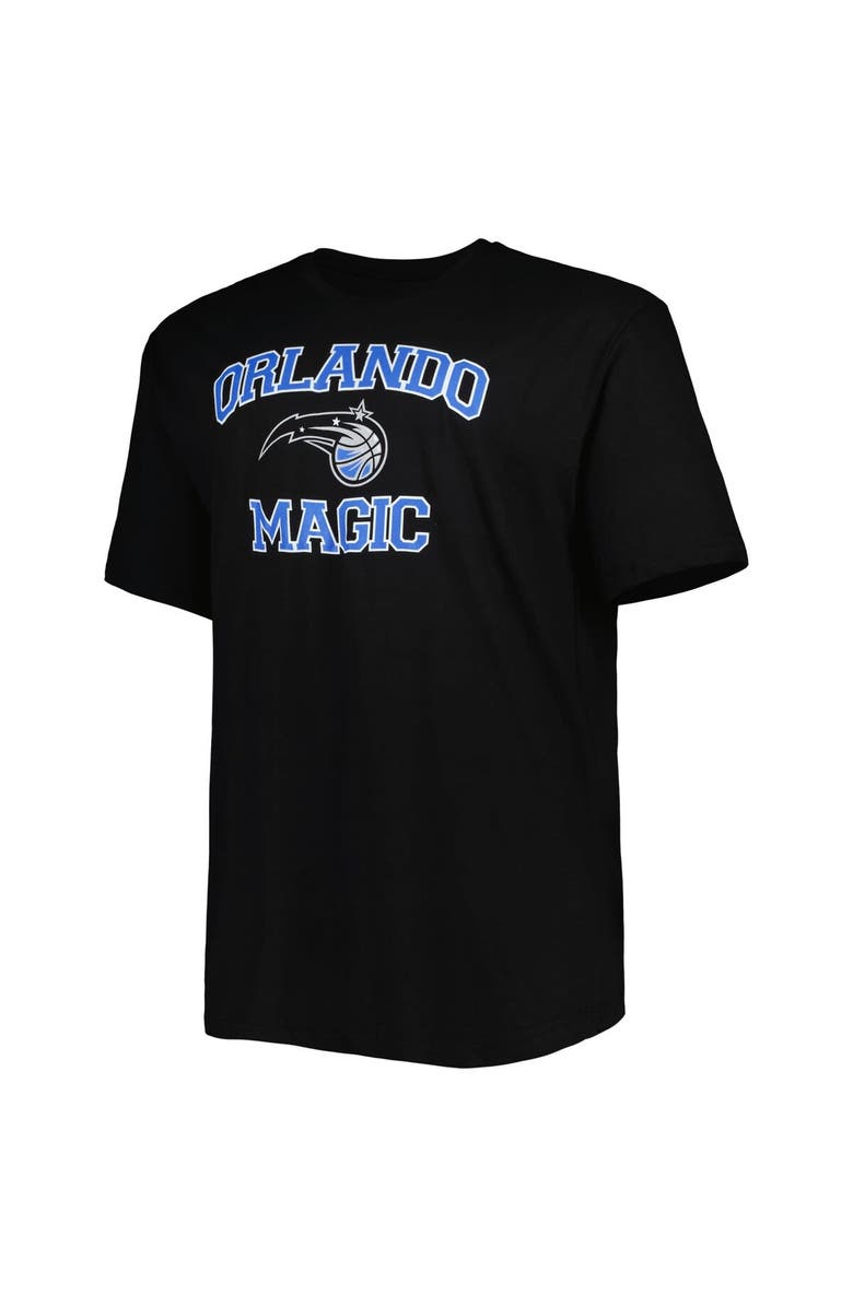 PROFILE Men's Black Orlando Magic Big & Tall Heart & Soul T-Shirt, Alternate, color,