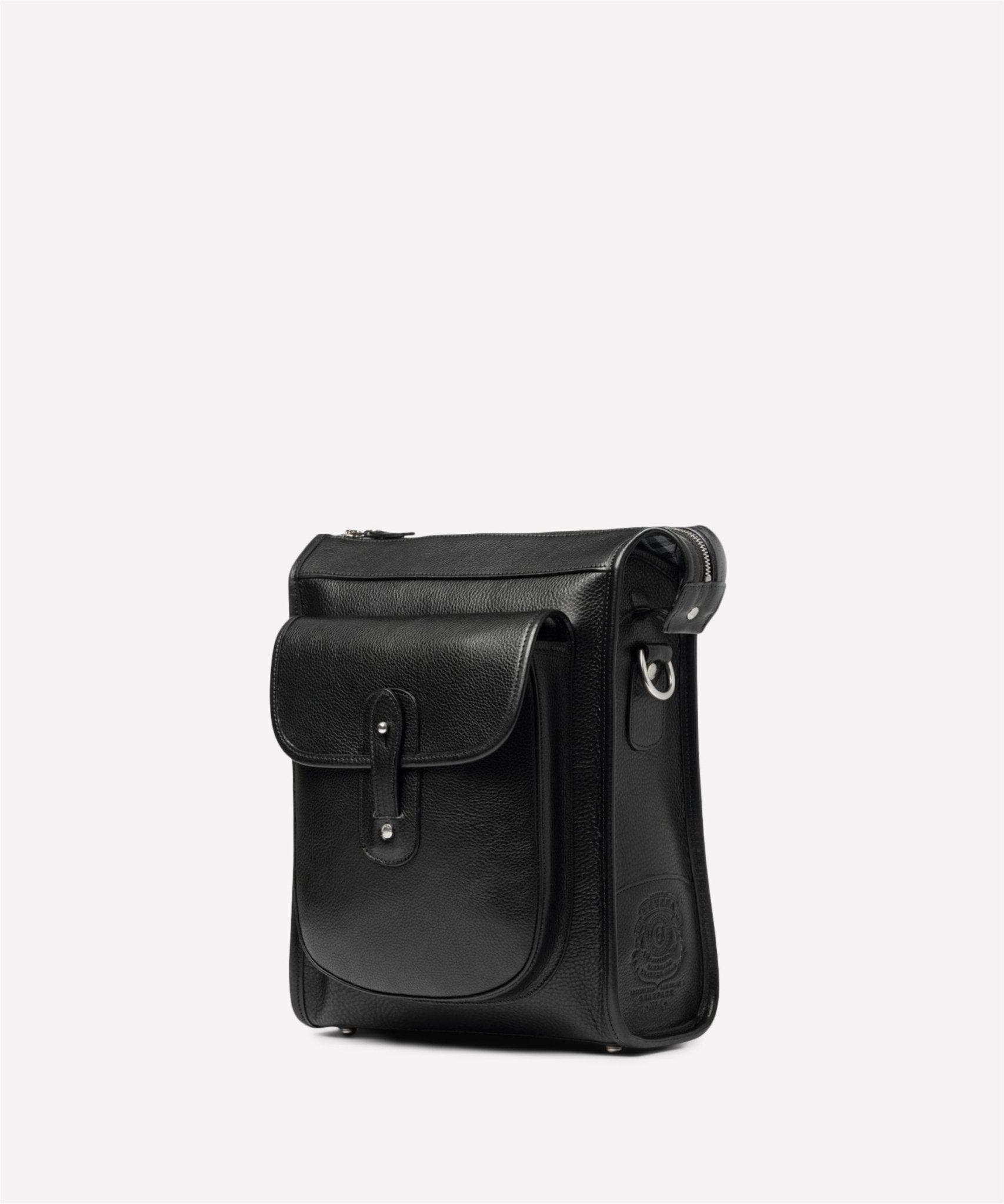 Ghurka Gearpack No. 4, Alternate, color, Vintage Black Leather