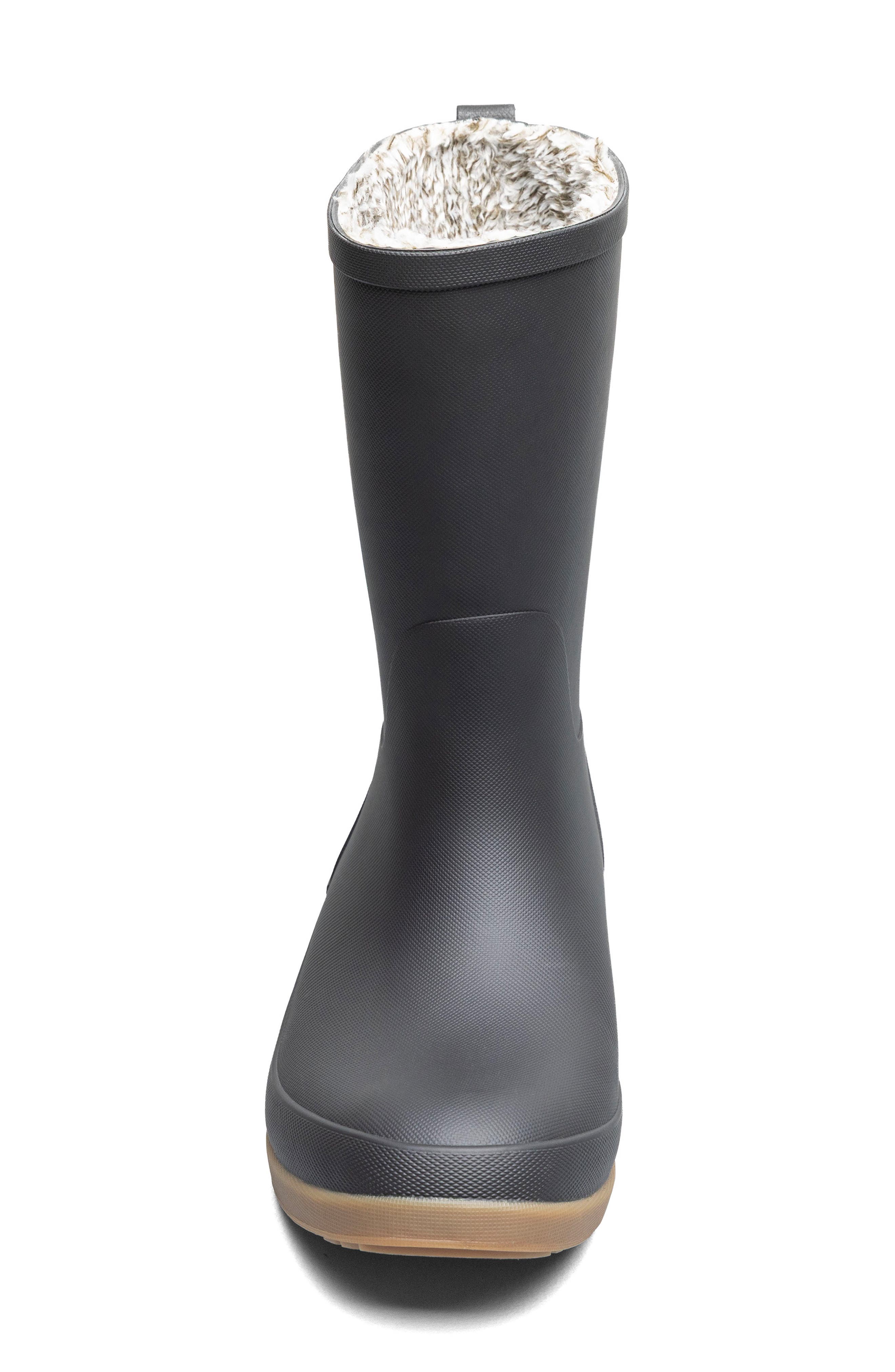 Amanda II Waterproof Rain Boot, Alternate, color, BLACK