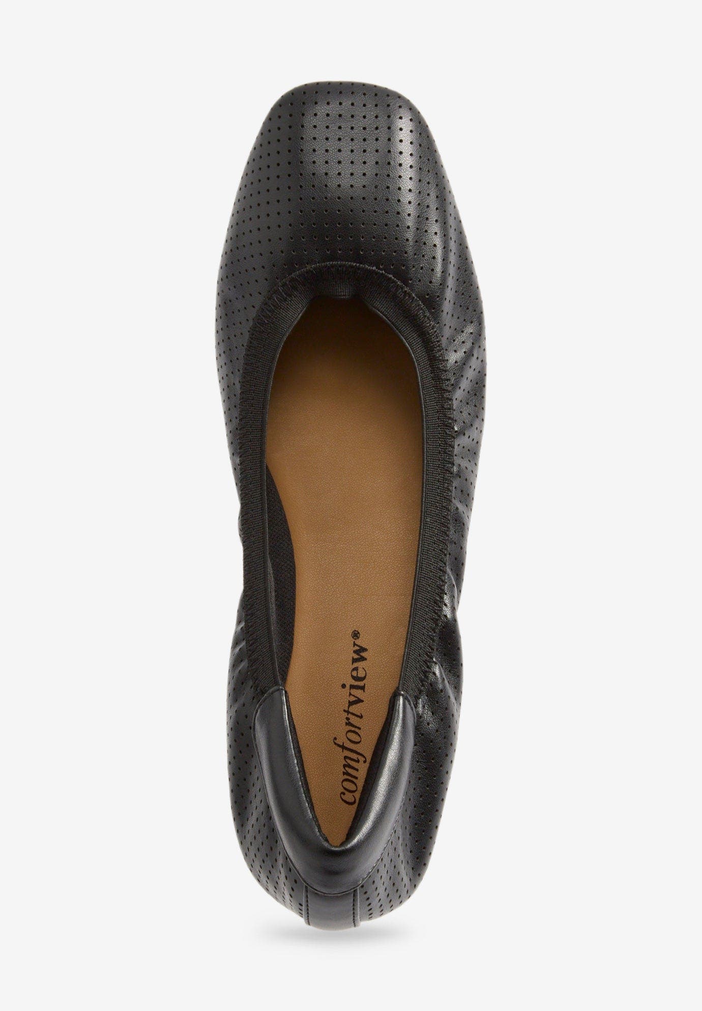 Comfortview The Everleigh Flat, Alternate, color, Black