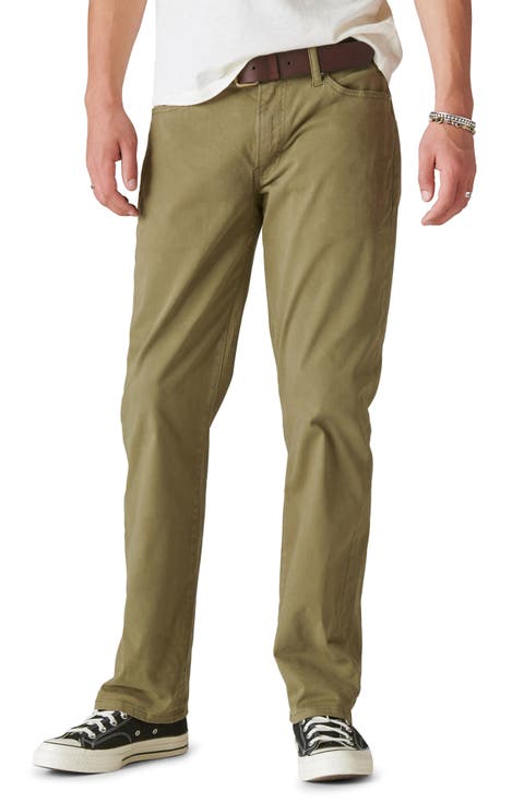 333 Straight Fit Stretch Cotton Pants (Regular & Tall)