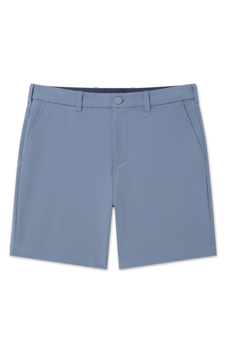 Mizzen+Main Helmsman Flat Front Performance Golf Shorts, Alternate, color, Dark Slate