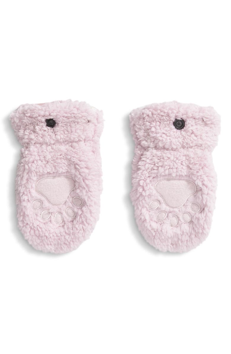 The North Face Baby Bear High-Pile Fleece Mittens, Alternate, color, 