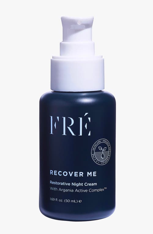 Fré Skincare Recover Me Restorative Night Cream In White