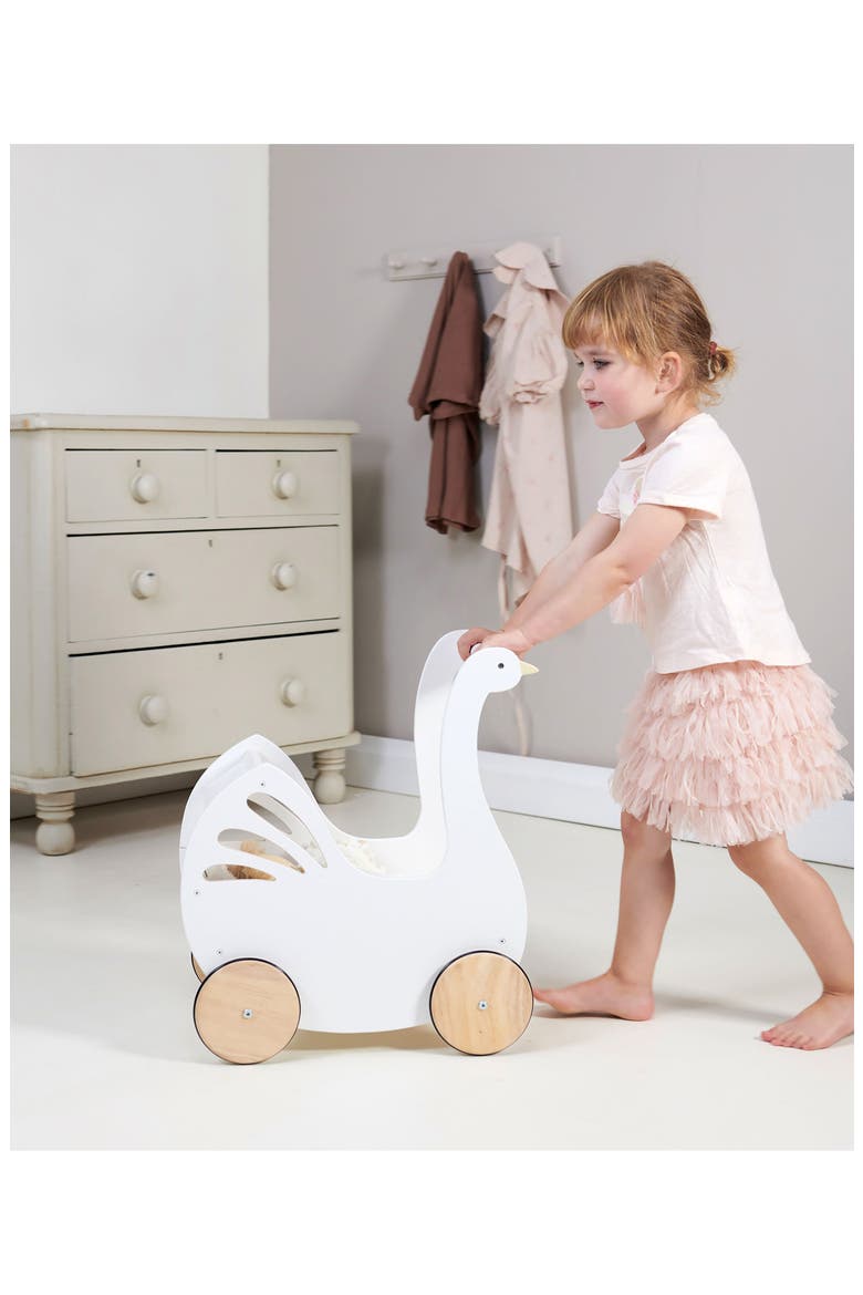 Sweet Dreams Wooden Play Stroller, Alternate, color, MULTI