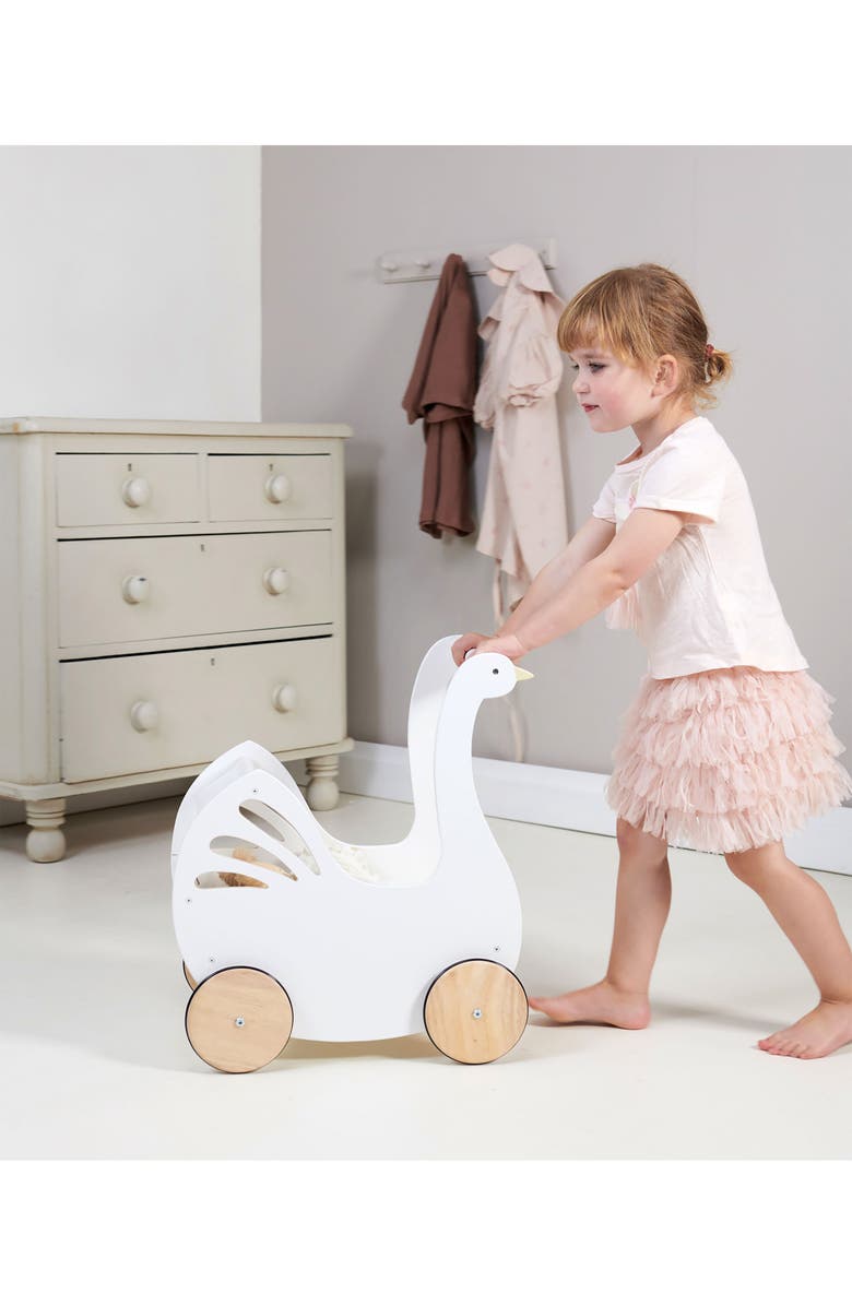 Tender Leaf Toys Sweet Dreams Wooden Play Stroller, Alternate, color, Multi
