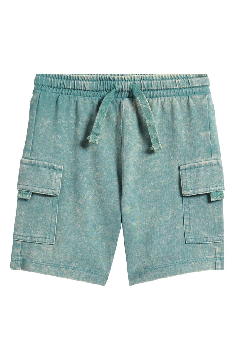 MILES THE LABEL Kids' Cargo Shorts, Main, color, Teal