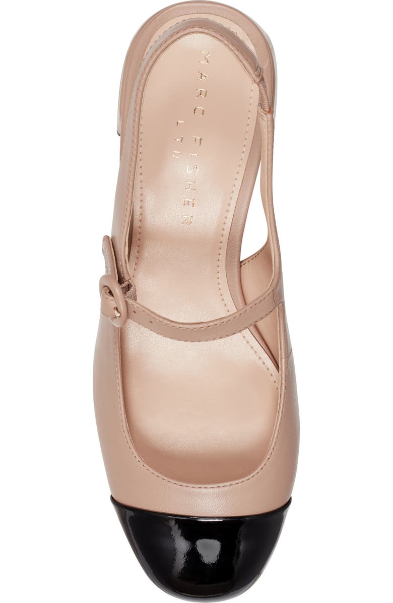 Marc Fisher LTD Martie Slingback Mary Jane Pump, Alternate, color, Medium Natural