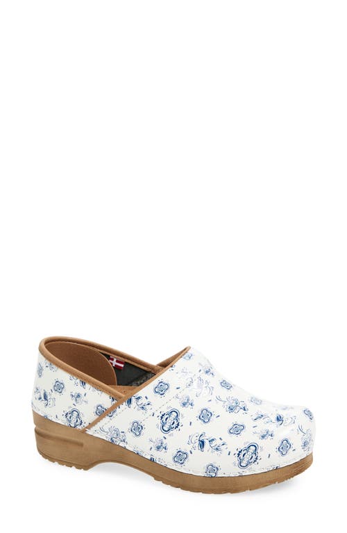 Sanita Praire Professional Clog In Blue