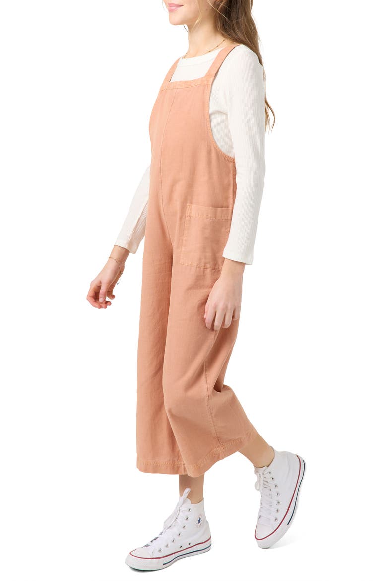 Kids' Starlette Jumpsuit, Alternate, color, CORK