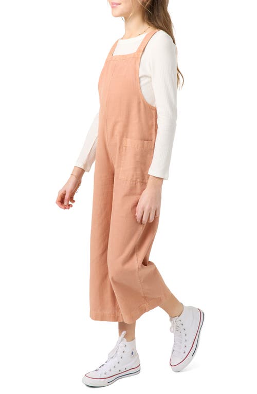 O'neill Kids' Starlette Jumpsuit In Brown