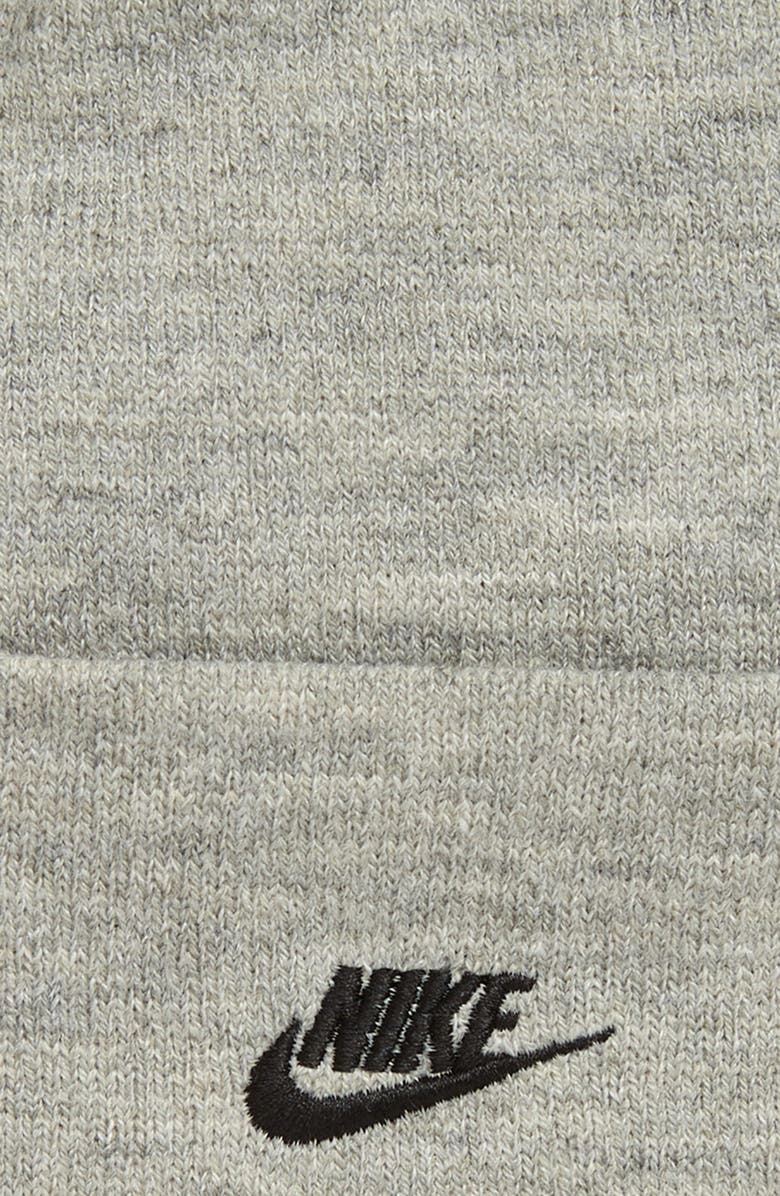 Nike Kids' Embroidered Logo Knit Beanie & Gloves Set, Alternate, color, Dark Grey Heather