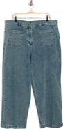 RUBY RD French Terry Denim Look Pants