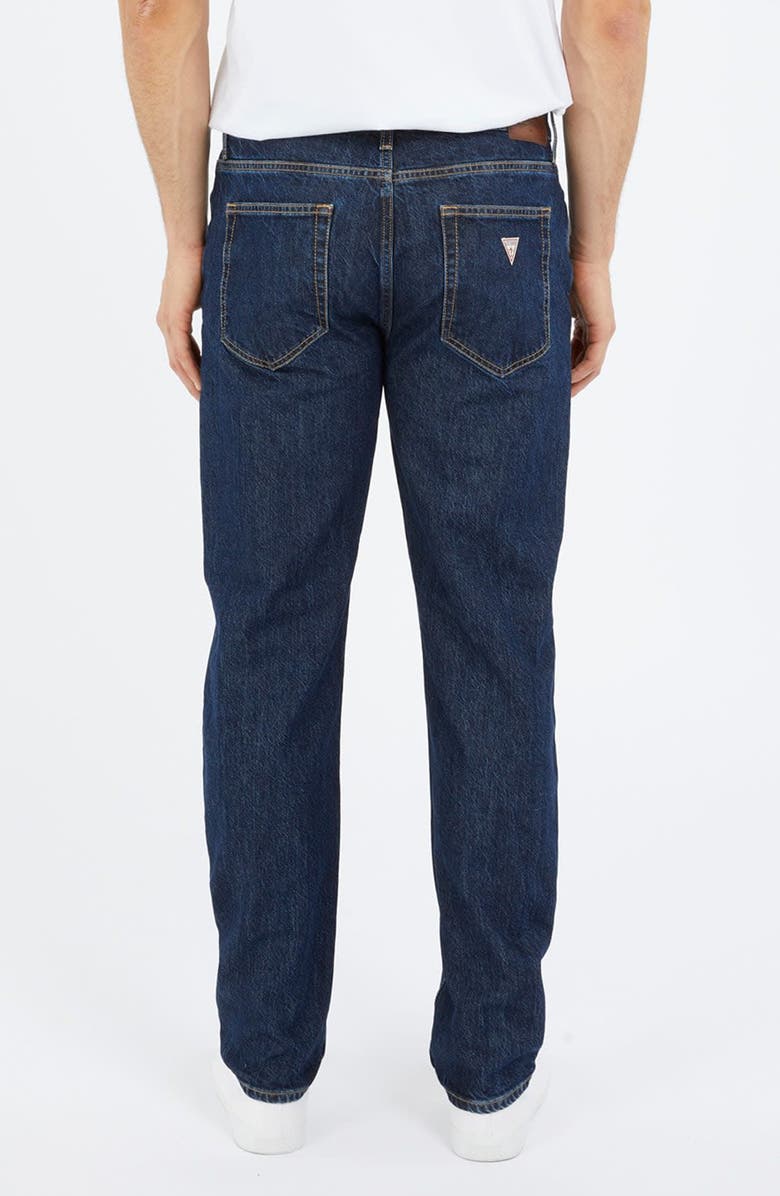 GUESS JEANS G15 Relaxed Tapered Leg Jeans, Alternate, color, Dark Blue